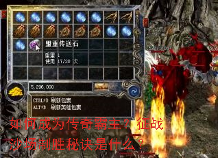 ��γ�Ϊ�����������սɳ����ʤ�ؾ���ʲô��