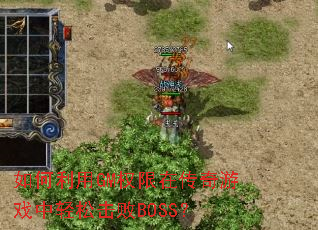 �������GMȨ���ڴ�����Ϸ�����ɻ���BOSS��