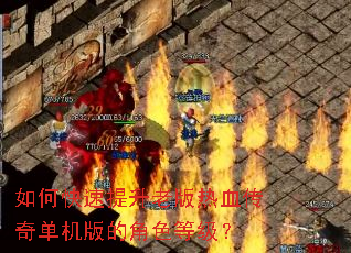 如何快速提升老版热血传奇单机版的角色等级? 如何快速提升老版热血传奇单机版的角色等级?