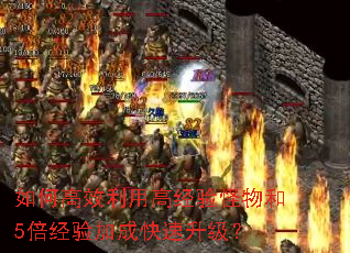如何高效利用高经验怪物和5倍经验加成快速升级? 如何高效利用高经验怪物和5倍经验加成快速升级?