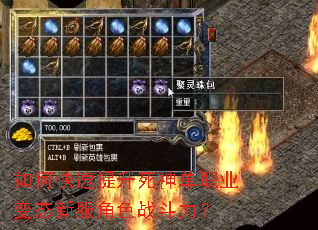 如何快速提升死神单职业变态新服角色战斗力? 如何快速提升死神单职业变态新服角色战斗力?