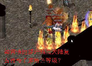 如何快速提升玛法大陆复古传奇手游角色等级? 如何快速提升玛法大陆复古传奇手游角色等级?