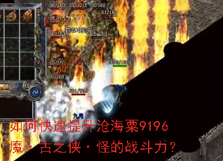 如何快速提升沧海粟9196魔·古之侠·怪的战斗力? 如何快速提升沧海粟9196魔·古之侠·怪的战斗力?