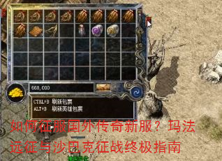 如何征服国外传奇新服?玛法远征与沙巴克征战终极指南 如何征服国外传奇新服?玛法远征与沙巴克征战终极指南