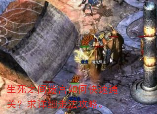 生死之间迷宫如何快速通关?求详细走法攻略。 生死之间迷宫如何快速通关?求详细走法攻略。