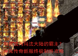 如何成为玛法大陆的霸主?神鬼传奇新服终极制胜攻略 如何成为玛法大陆的霸主?神鬼传奇新服终极制胜攻略