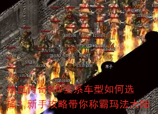 热血传奇SUV全系车型如何选择?新手攻略带你称霸玛法大陆 热血传奇SUV全系车型如何选择?新手攻略带你称霸玛法大陆