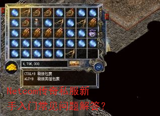 Netcom传奇私服新手入门常见问题解答? Netcom传奇私服新手入门常见问题解答?