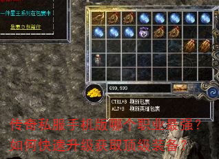 传奇私服手机版哪个职业最强?如何快速升级获取顶级装备? 传奇私服手机版哪个职业最强?如何快速升级获取顶级装备?