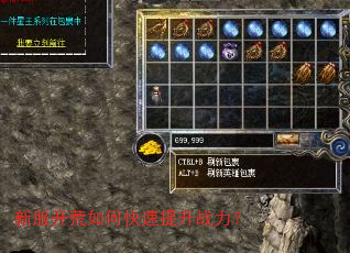 新服开荒如何快速提升战力? 新服开荒如何快速提升战力?