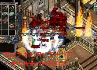 魔龙之血如何获取与使用?复古传奇攻略全解析 魔龙之血如何获取与使用?复古传奇攻略全解析