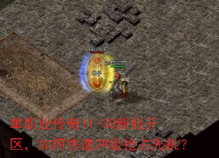 单职业传奇11-30新服开区,如何快速冲级抢占先机? 单职业传奇11-30新服开区,如何快速冲级抢占先机?