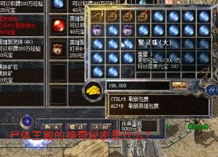 尸体王殿的神奇秘密是什么? 尸体王殿的神奇秘密是什么?