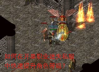 如何在开单职业迷失私服中快速提升角色等级? 如何在开单职业迷失私服中快速提升角色等级?