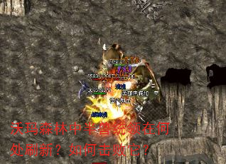 沃玛森林中半兽统领在何处刷新?如何击败它? 沃玛森林中半兽统领在何处刷新?如何击败它?