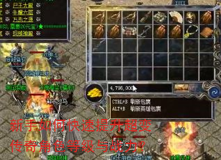 新手如何快速提升超变传奇角色等级与战力? 新手如何快速提升超变传奇角色等级与战力?