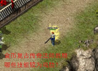 金币复古传奇法师后期哪些技能较为鸡肋? 金币复古传奇法师后期哪些技能较为鸡肋?